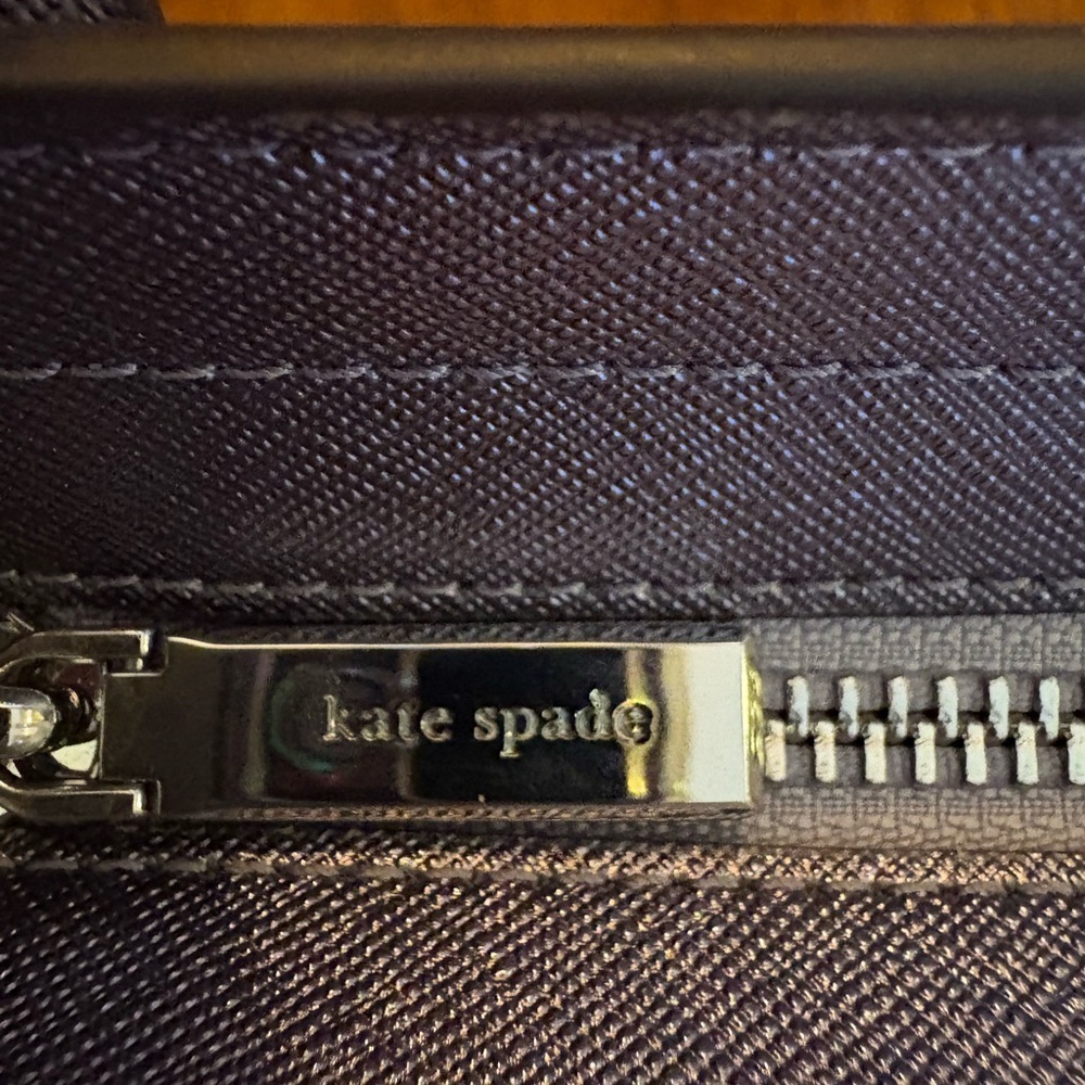 Kate Spade Cameron Street Small Hayden Metallic Wisteria Purple Crossbody - Picture 13 of 15